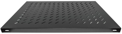 Intellinet 19" Fixed Shelf, 1U, 800mm Depth, Heavy-Duty, Max 100kg, Black