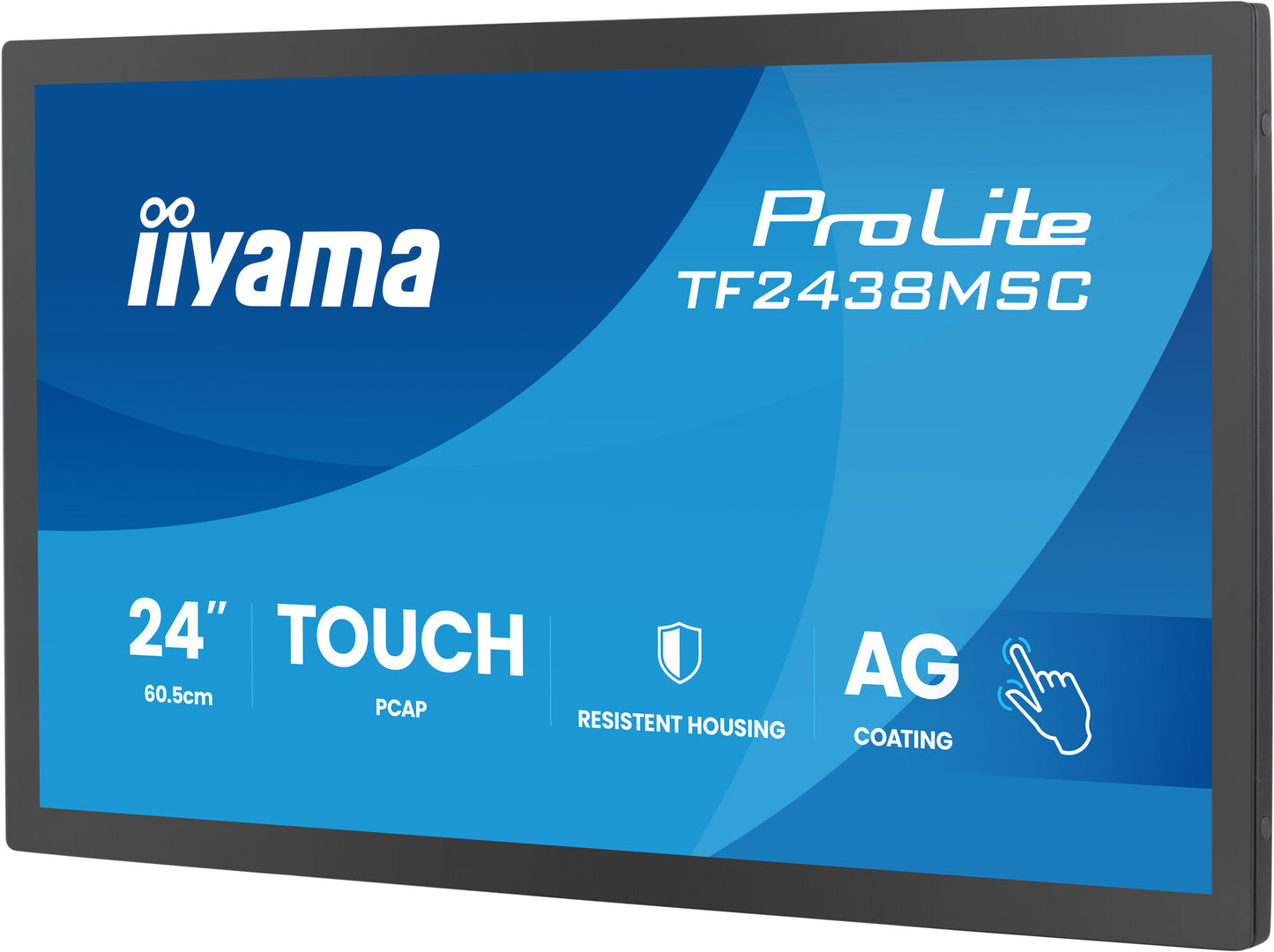 iiyama TF2438MSC-B2 touch control panel 60.5 cm (23.8") 1920 x 1080 pixels