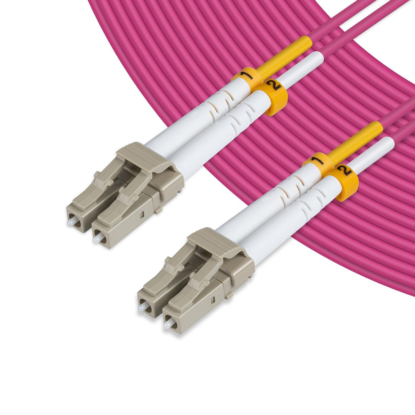 Microconnect FIB440402.5P InfiniBand/fibre optic cable 2.5 m LC Pink