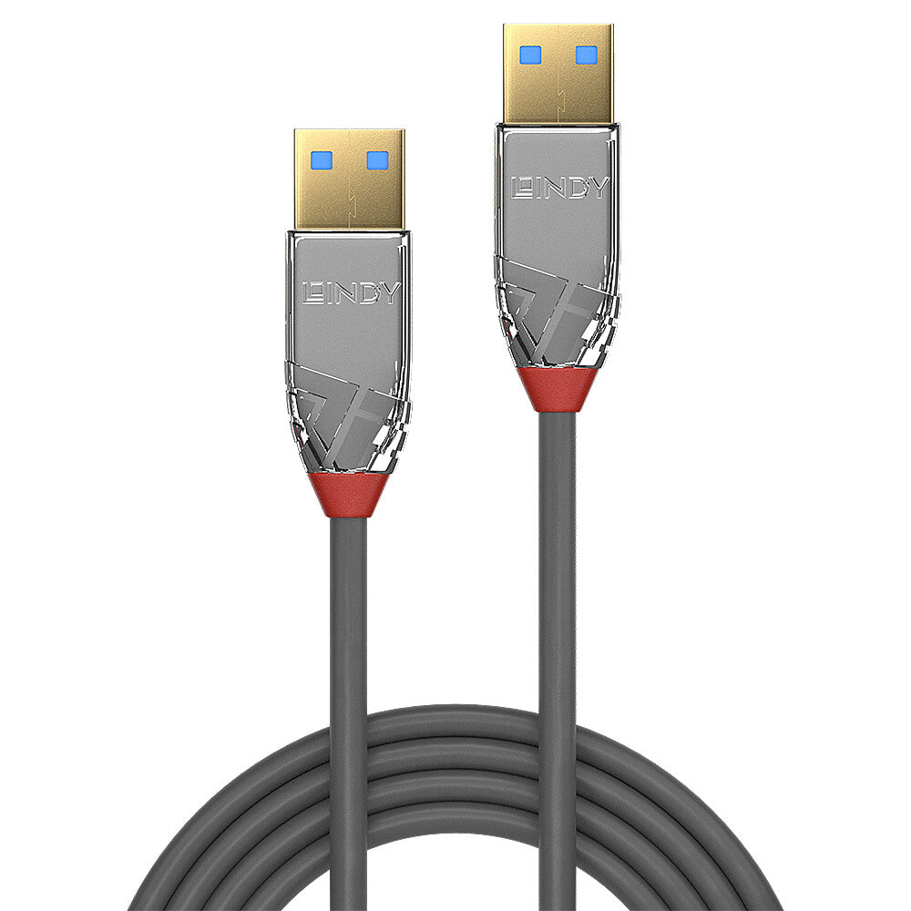 Lindy 36627 USB cable 2 m USB 3.2 Gen 1 (3.1 Gen 1) USB A Grey