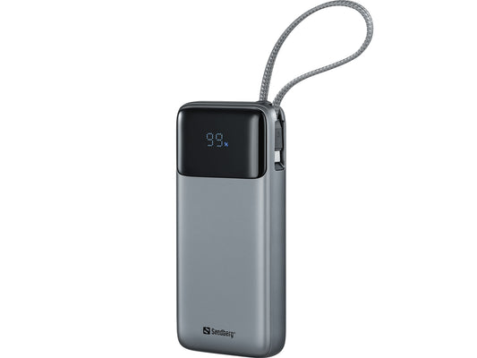 Sandberg All-in-One Powerbank 20000 67 W Power Delivery, 20000 mAh