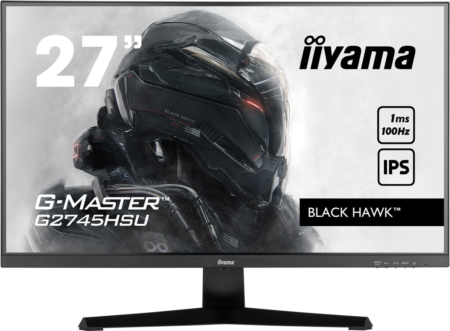 iiyama G-MASTER G2745HSU-B1 computer monitor 68.6 cm (27") 1920 x 1080 pixels Full HD LED Black