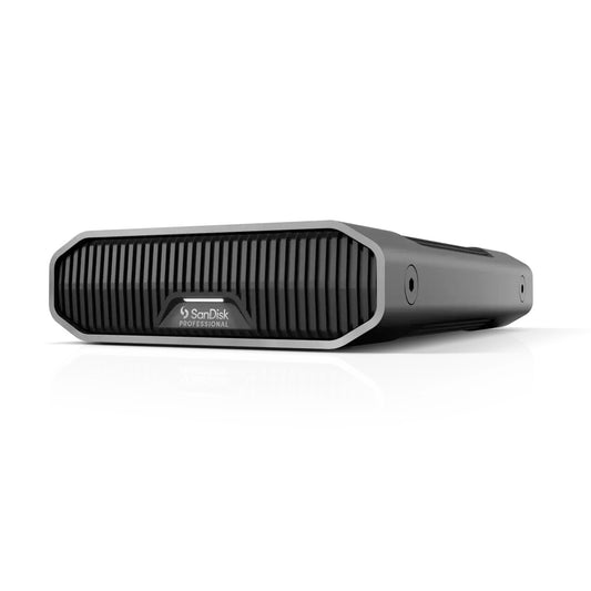 SanDisk G-DRIVE, 12TB, USB 3.2 Gen 2 (3.1 Gen 2), Stainless steel