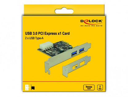 DeLOCK 89243 interface cards/adapter Internal USB 3.2 Gen 1 (3.1 Gen 1)