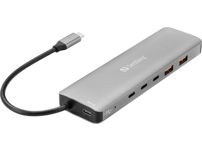 Sandberg USB-C to 5 x USB-C + 2 x USB-A 100W