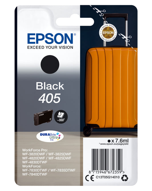 Epson Singlepack Black 405 DURABrite Ultra ink cartridge