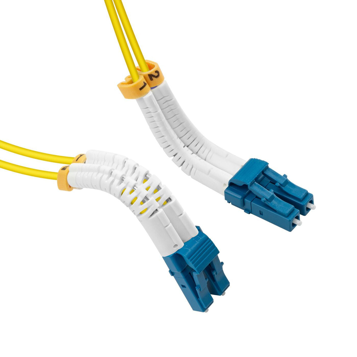 Lanview LVO231407-FLEX InfiniBand/fibre optic cable 2 m LC LC/LC Yellow