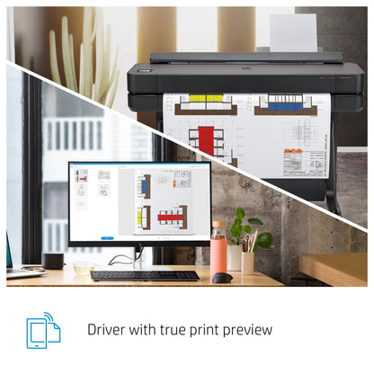 HP Designjet T650 24-in Printer