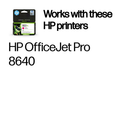 HP 951XL High Yield Magenta Original Ink Cartridge