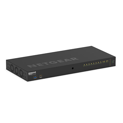 NETGEAR GSM4212P Managed L2/L3 Gigabit Ethernet (10/100/1000) Power over Ethernet (PoE) 1U Black