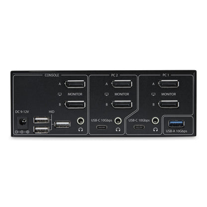 StarTech.com P2CDD143-KVM-SWITCH KVM switch Black
