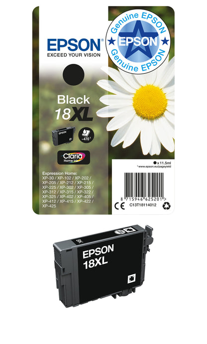 Epson Daisy 18XL Claria Home Single Cyan Ink