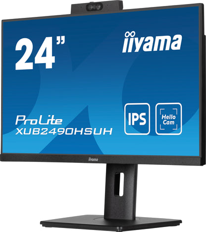 iiyama ProLite XUB2490HSUH-B1 computer monitor 60.5 cm (23.8") 1920 x 1080 pixels Full HD LED Black