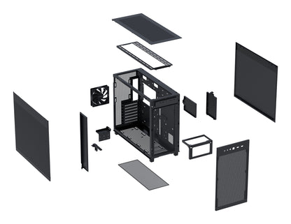 ASUS Prime AP303 Mesh Midi Tower Black