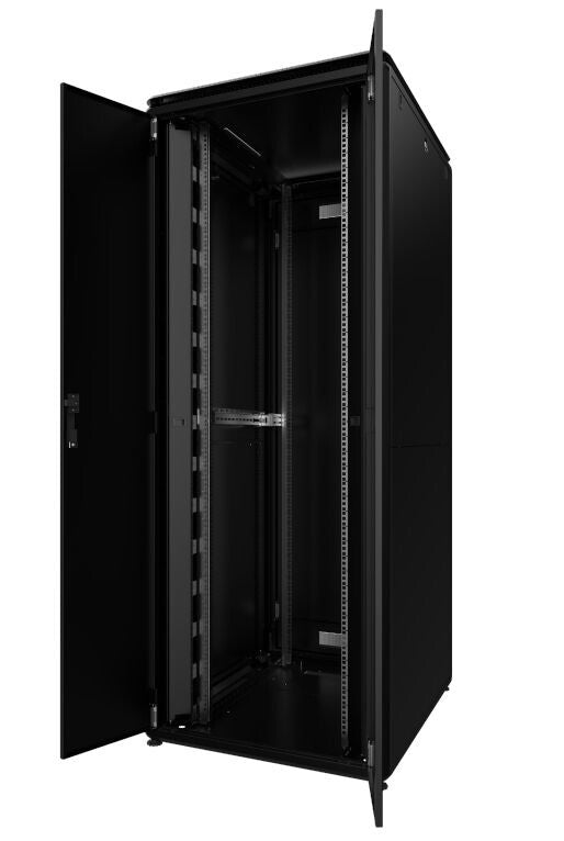 Lanview RDL42U80100BL rack cabinet 42U Freestanding rack Black