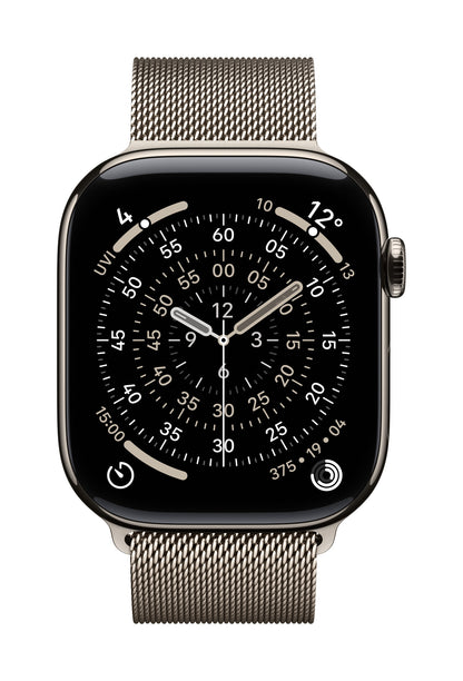 Apple 46mm Natural Milanese Loop - M/L