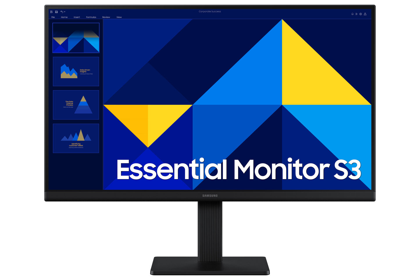 Samsung S27D300GAU computer monitor 68.6 cm (27") 1920 x 1080 pixels Full HD LCD Black