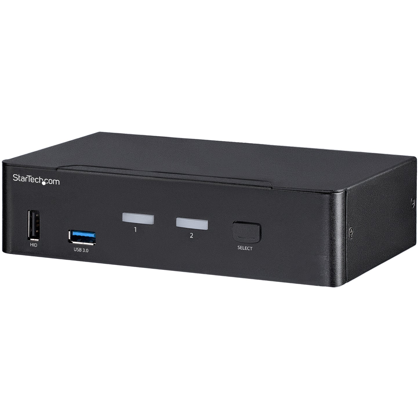 StarTech.com 2 Port DisplayPort KVM Switch - 4K 60Hz - Single Display - Dual Port UHD DP 1.2 USB KVM Switch with Integrated USB 3.0 Hub & Audio - Dell HP Apple Lenovo - TAA Compliant