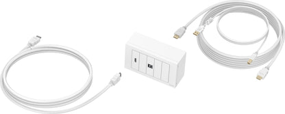 Vision TC3-PK5M socket-outlet HDMI + USB Type-B White