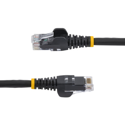StarTech.com 7m CAT6 Ethernet Cable - LSZH (Low Smoke Zero Halogen) - 10 Gigabit 250Mhz 100W PoE RJ45 10GbE UTP Network Patch Cord Snagless with Strain Relief - Black, CAT 6, ETL Verified, 24AWG