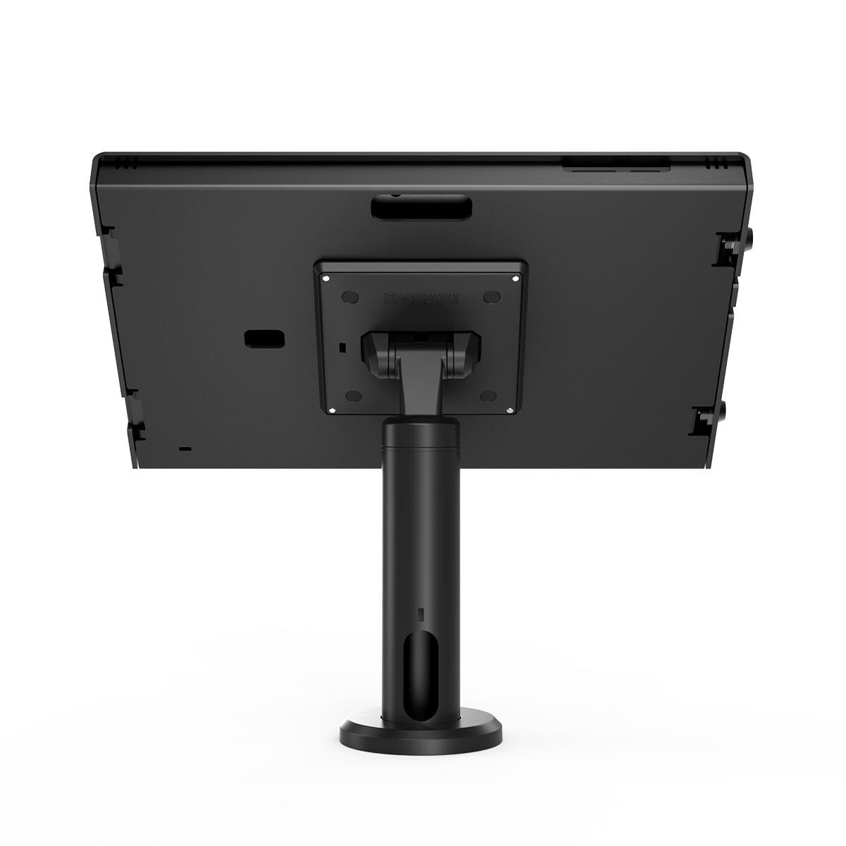 Compulocks Surface Pro 9-12 13", Apex Enclosure Rise Stand 8" Black