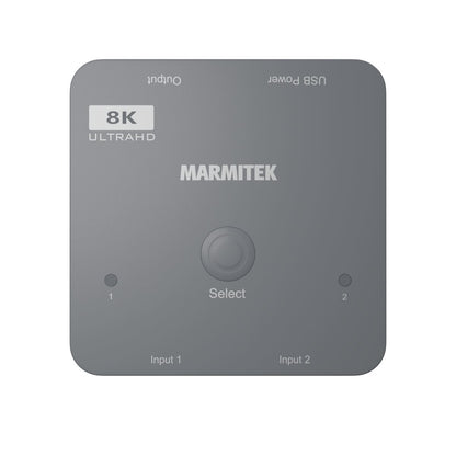 Marmitek Connect 720 - HDMI switch 8K 60Hz - 4K 120Hz - HDMI 2.1 - 2 in / 1 out