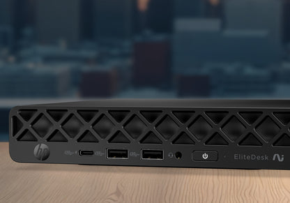HP E22VBEA PC/workstation Copilot+ PC 445 16 GB DDR5-SDRAM 512 GB SSD Windows 11 Pro Mini PC AI PC