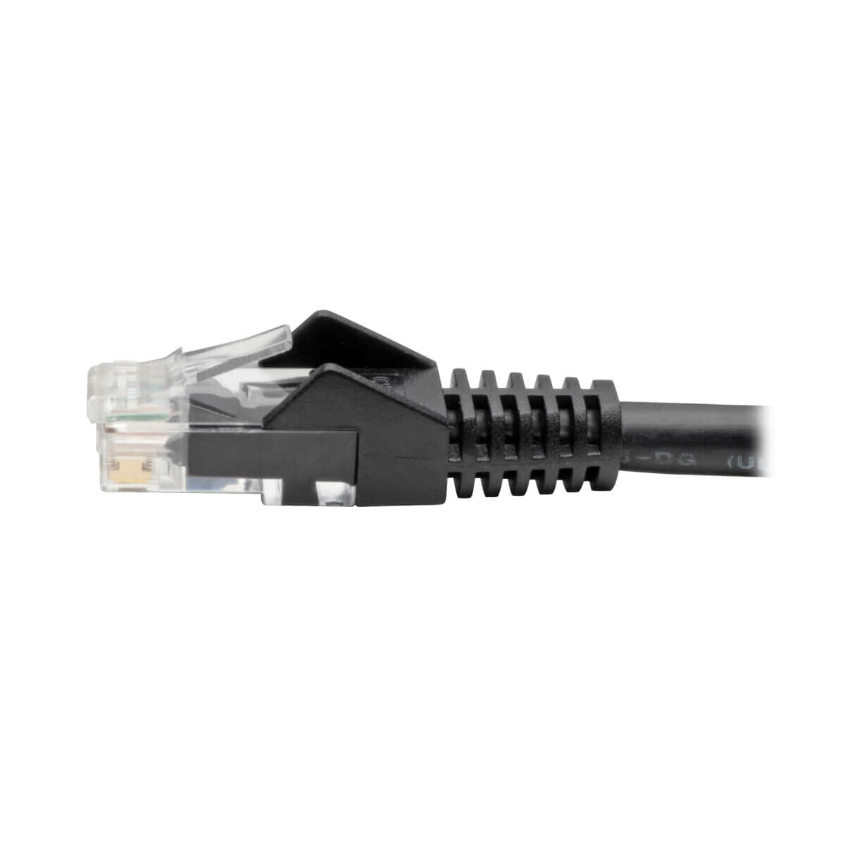 Tripp Lite N201-007-BK Cat6 Gigabit Snagless Molded (UTP) Ethernet Cable (RJ45 M/M), PoE, Black, 7 ft. (2.13 m)