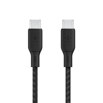 Belkin CAB014bt3MBK USB cable USB 2.0 3 m USB C 0.48 Gbit/s 100 W Black