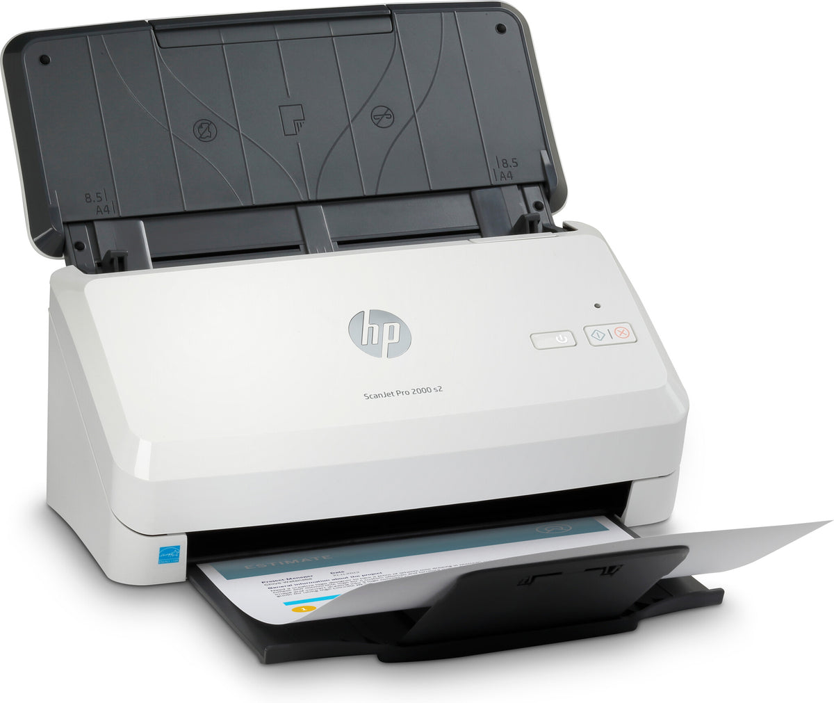 HP ScanJet Pro 2000 s2 Sheet-fed scanner 600 x 600 DPI A4 Black, White