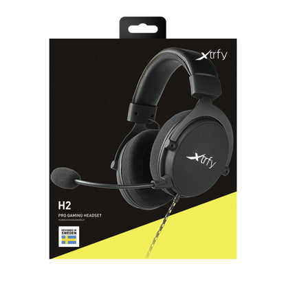 CHERRY XTRFY H2 Headset Wired Head-band Calls/Music/Sport/Everyday Black