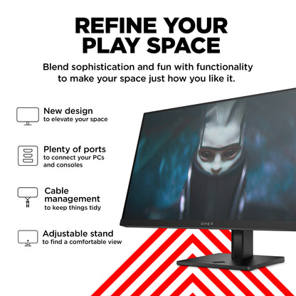 HP OMEN by 23.8 inch FHD 165Hz Gaming Monitor - OMEN 24