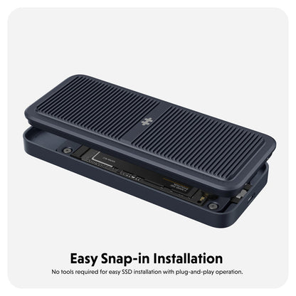 HYPER HD5001GL storage drive enclosure SSD enclosure Black M.2