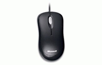 Microsoft Wired Desktop 600 keyboard Mouse included Universal USB QWERTY UK English Black