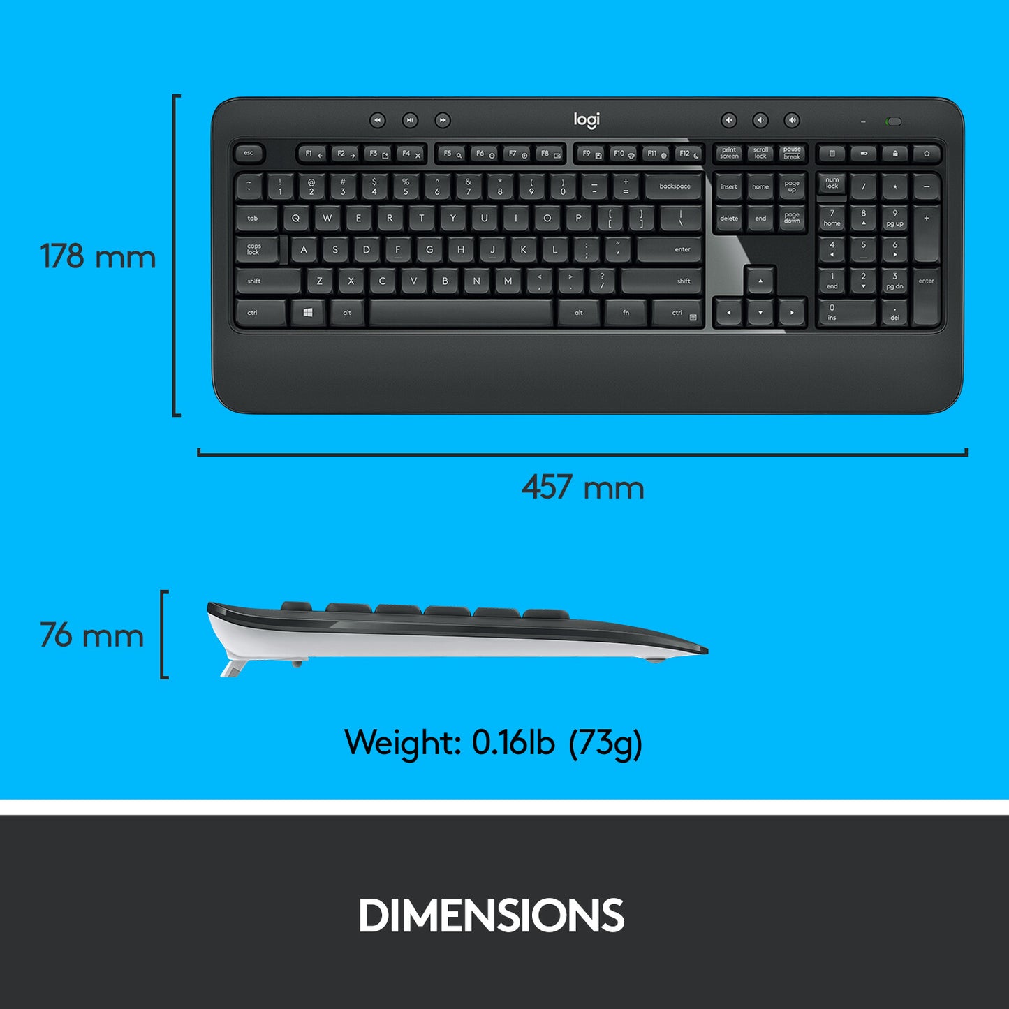 Logitech MK540 Advanced