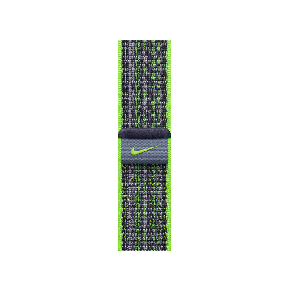 Apple 41mm Bright Green/Blue Nike Sport Loop