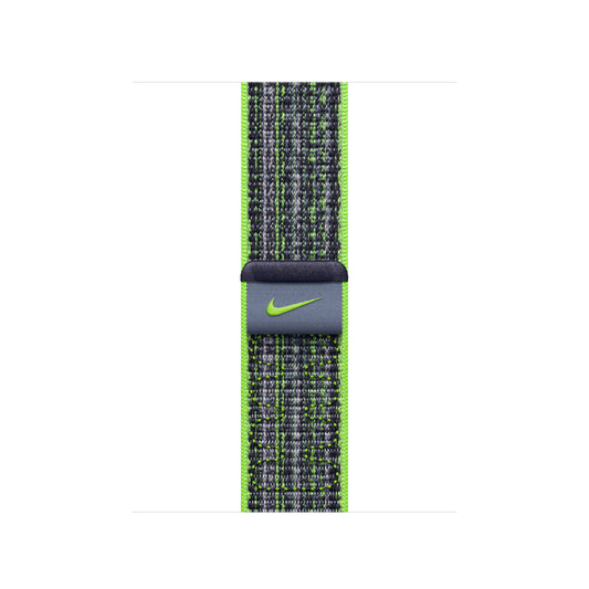 Apple 41mm Bright Green/Blue Nike Sport Loop