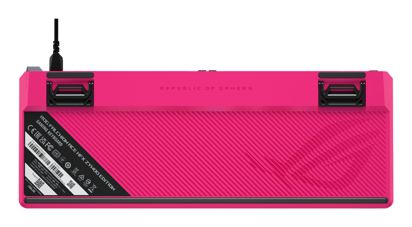 ASUS ROG Falchion Ace HFX ZywOo Edition keyboard Gaming USB QWERTY US International Black