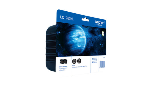 Brother Ink Cartridge Pack: Black x2