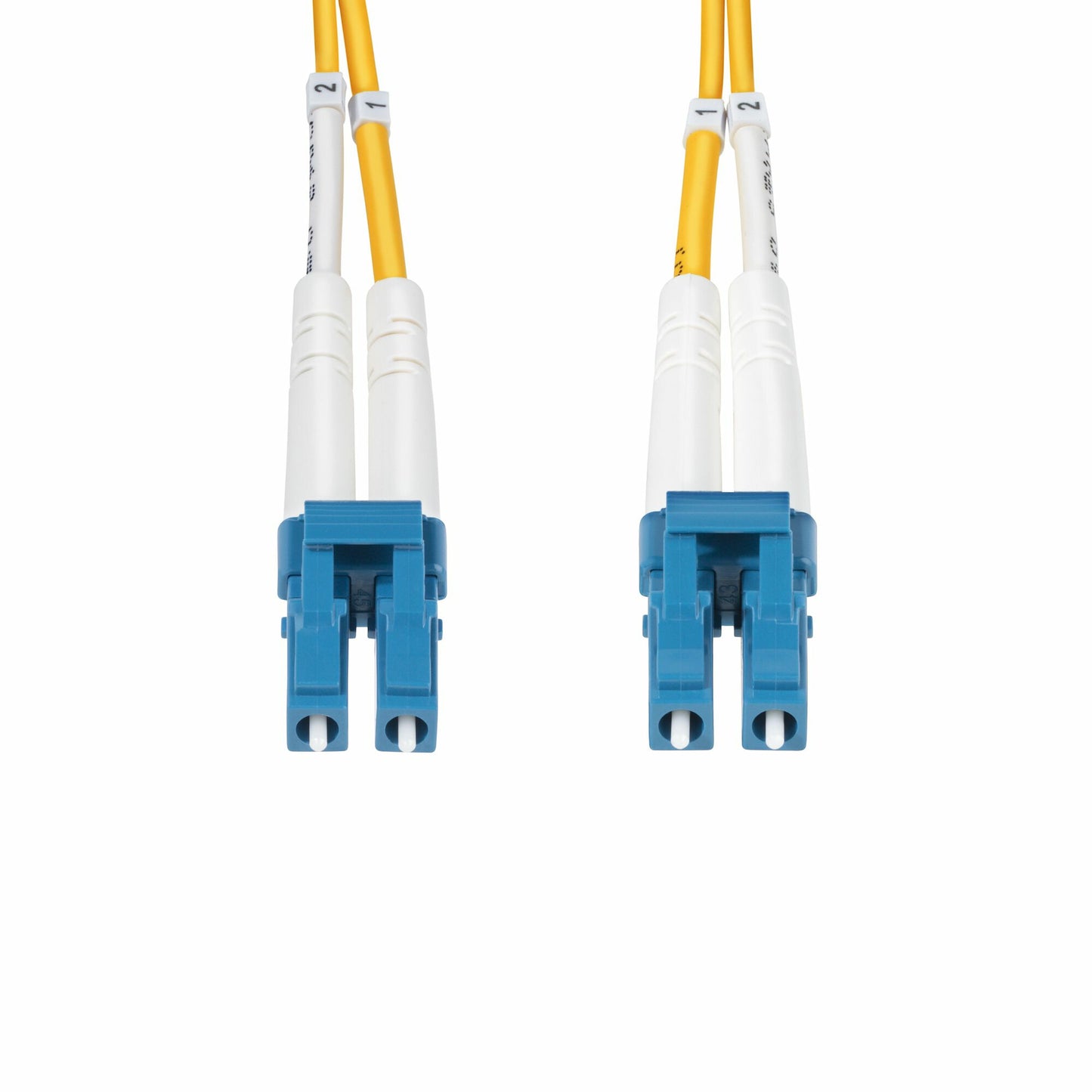 StarTech.com 3m (9.8ft) LC to LC (UPC) OS2 Single Mode Duplex Fiber Optic Cable, 9/125µm, 100G, Bend Insensitive, Low Insertion Loss - LSZH Fiber Jumper Cord