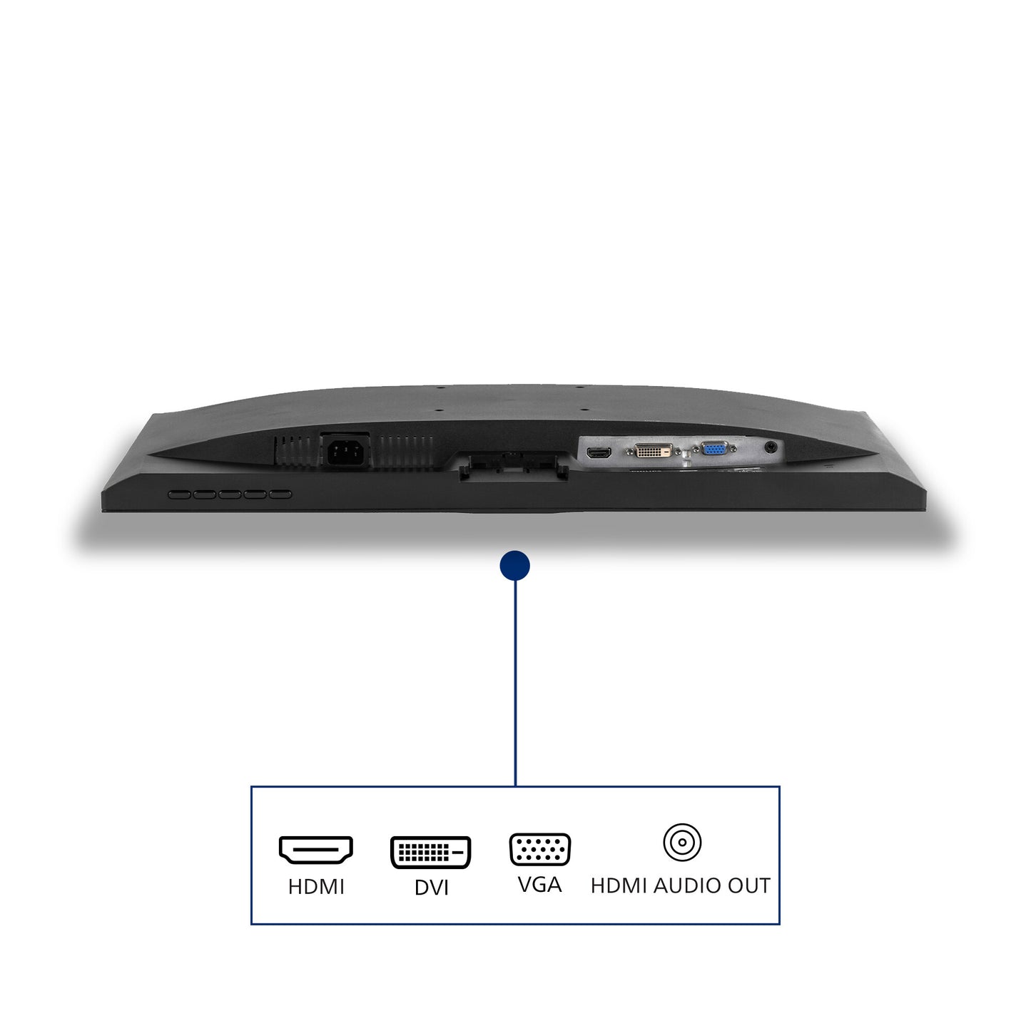 Philips V Line Full HD LCD monitor 243V7QDSB/00