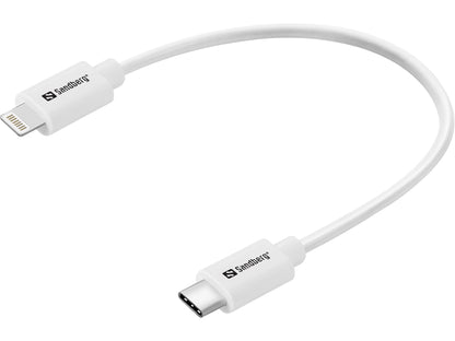 Sandberg USB-C PD to Lightning MFI 0.2M
