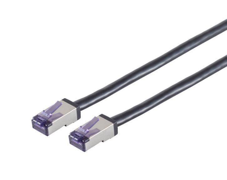 Lanview LVN-CAT6A-FLEX-30M networking cable Black S/FTP (S-STP)