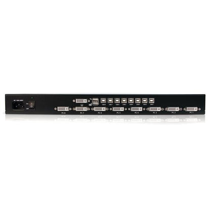 StarTech.com 8 Port 1U Rackmount DVI USB KVM Switch