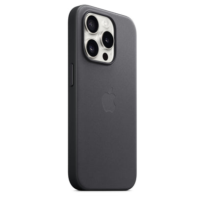 Apple iPhone 15 Pro FineWoven Case with MagSafe - Black