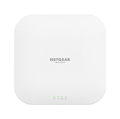 NETGEAR Insight Cloud Managed WiFi 6 AX3600 Dual Band Access Point (WAX620) 3600 Mbit/s White Power over Ethernet (PoE)