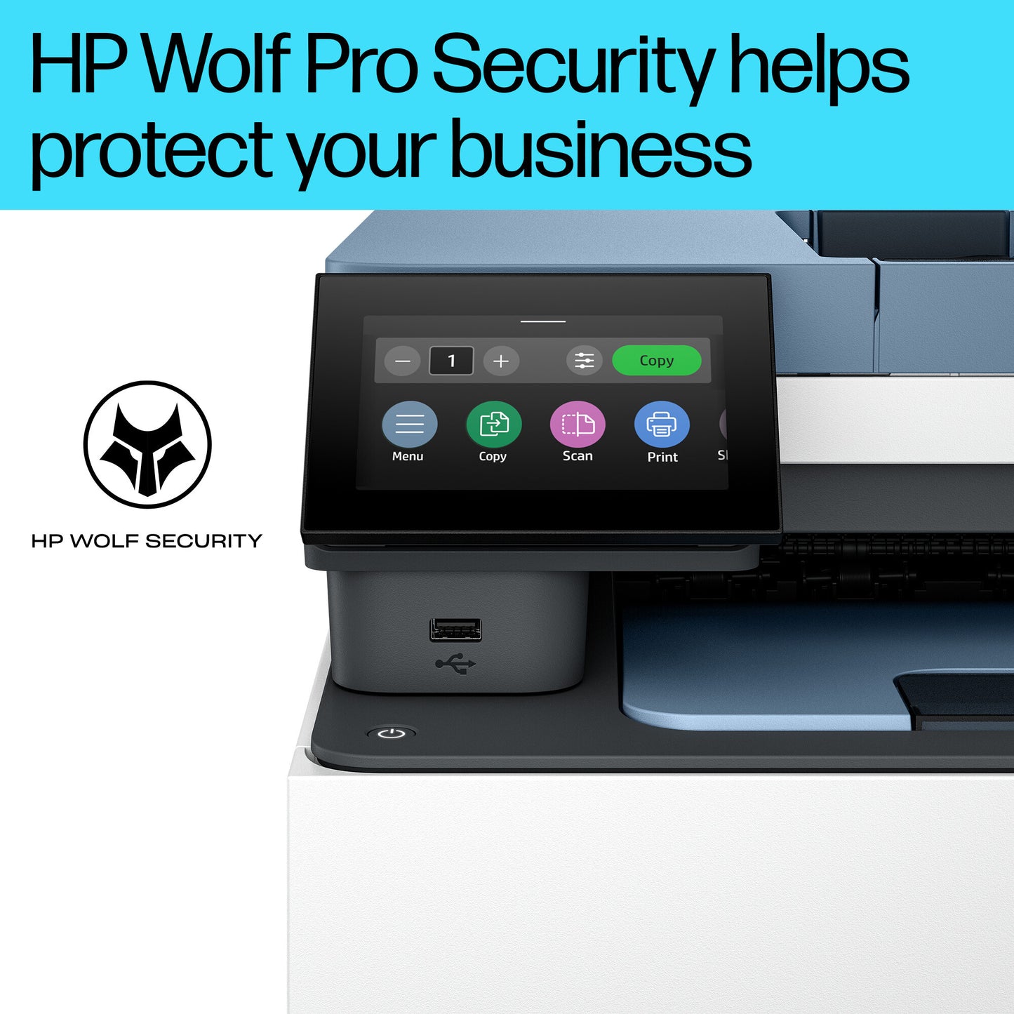 HP LaserJet Pro 3302fdn Multifunction Color Printer, Ethernet Only; Copier, Scanner