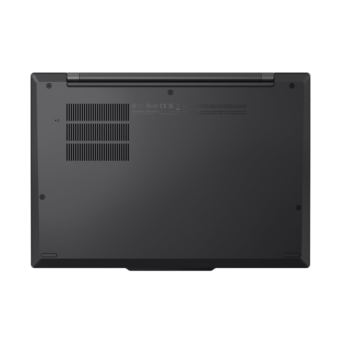 Lenovo ThinkPad T14s Gen 6 (Intel) Copilot+ PC Intel Core Ultra 7 258V Laptop 35.6 cm (14") WUXGA 32 GB LPDDR5x-SDRAM 512 GB SSD Wi-Fi 7 (802.11be) Windows 11 Pro English Black