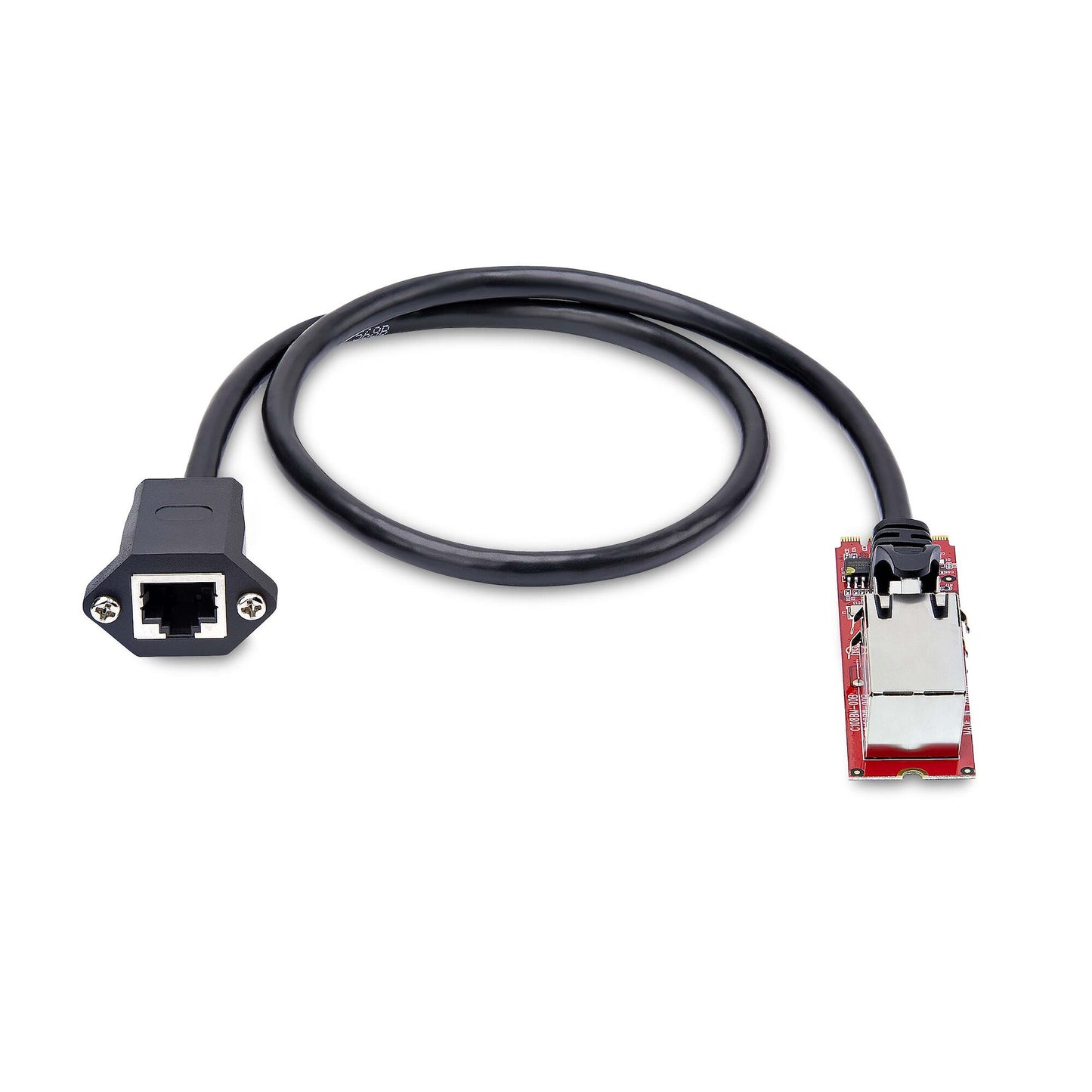 StarTech.com 1-Port 2.5GbE M.2 2280 Network Card, Multi-Gigabit Speeds (2.5G/1G/100M/10M), NBASE-T (802.3bz) NIC, M.2 B+M Key, PCIe Ethernet Interface, For SFF/Desktop PCs - TAA