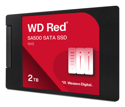 SanDisk Red WD ™ SA500 SATA SSD 2,5"/7 mm POWERED BY 2 TB
